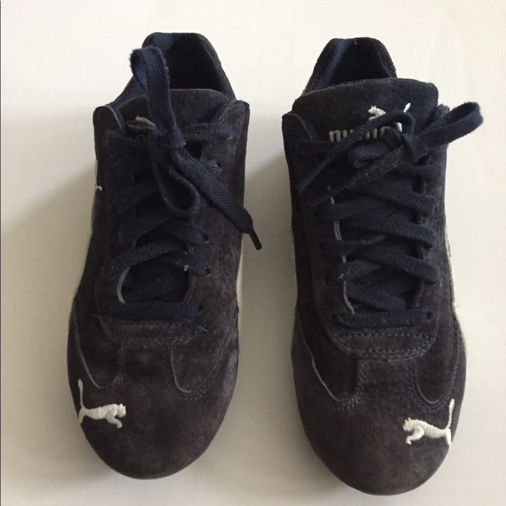PUMA Vintage Suede Leather Sneakers / Size 6 1/2